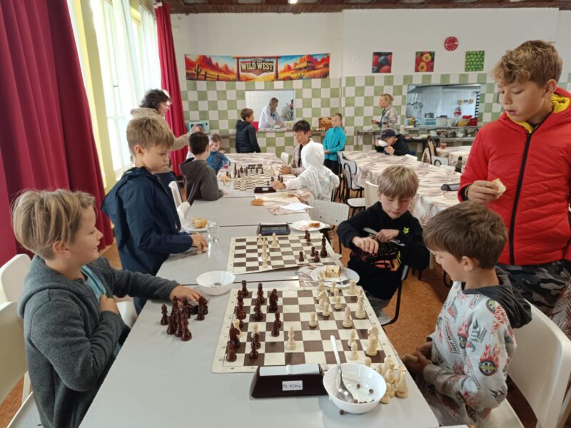 Soustředění TCM PŠS přivítalo 51 mladých šachistů